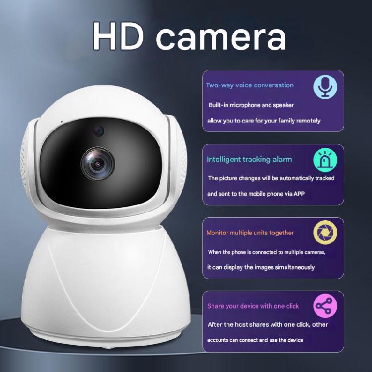 1 million pixel smart scarecrow surveillance camera