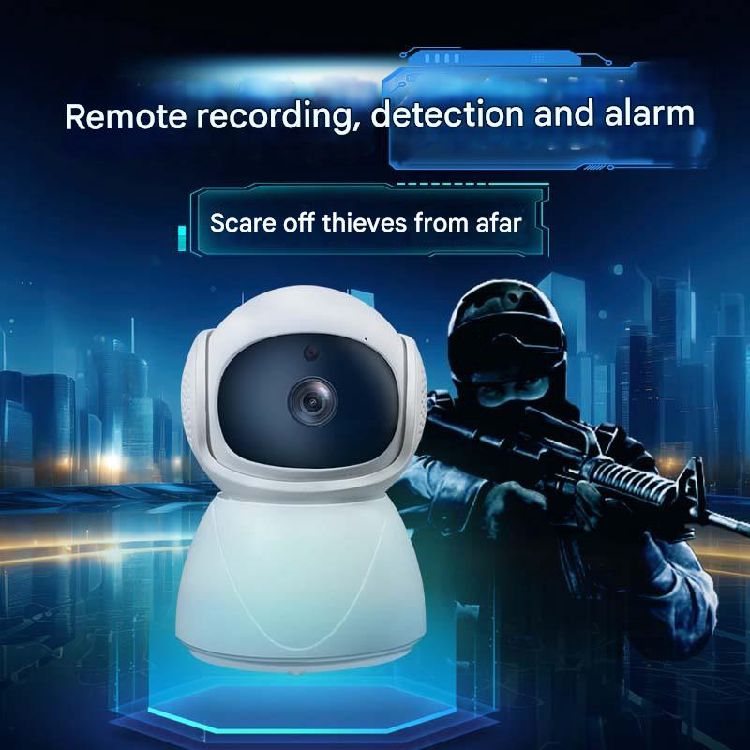 1 million pixel smart scarecrow surveillance camera