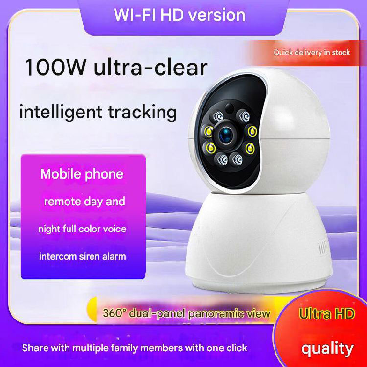 1 million pixel smart human shape tracking camera