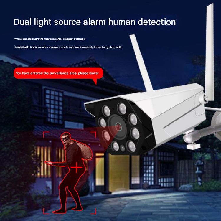 2-Megapixel Human Detection Mini Gun-shaped Camera