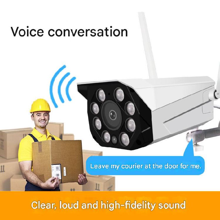 2-Megapixel Human Detection Mini Gun-shaped Camera