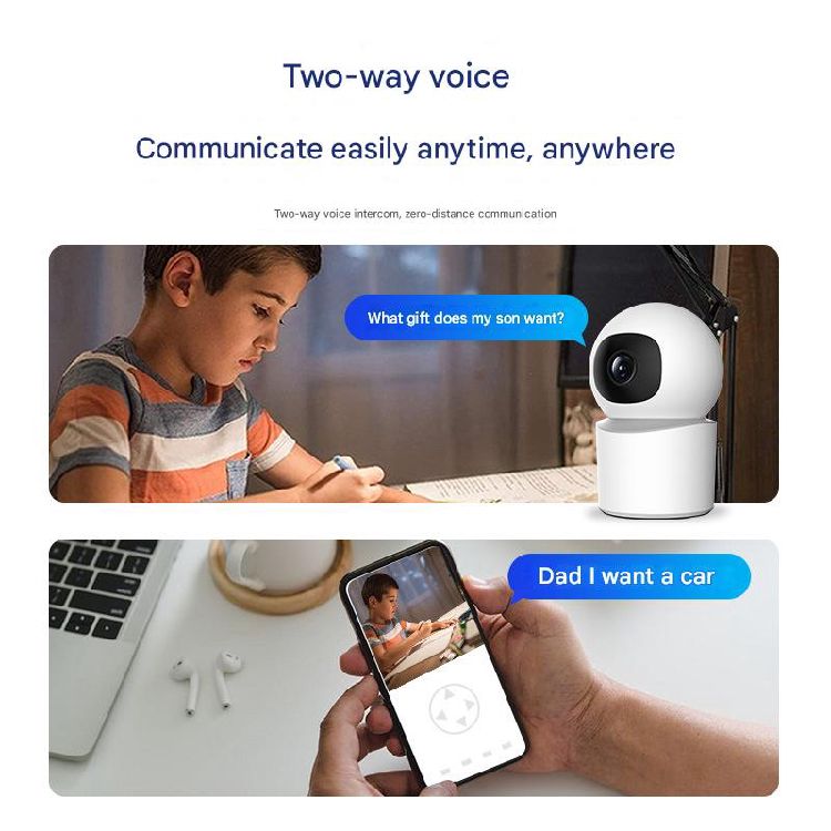 Indoor 3 million pixel HD surveillance camera